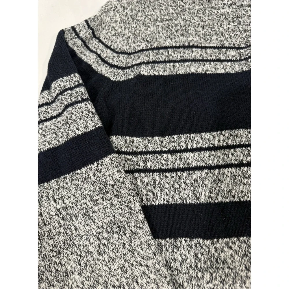 Croft & Barrow Men's Button Up Knitted Pullover Sweater 100% Cotton Size Large